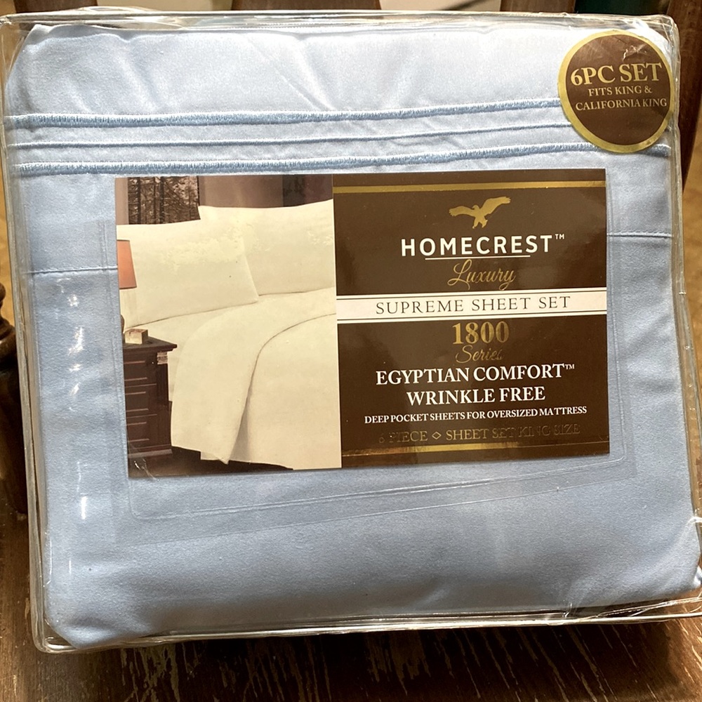 Homecrest Luxury Supreme Sheet Set-1800 Series